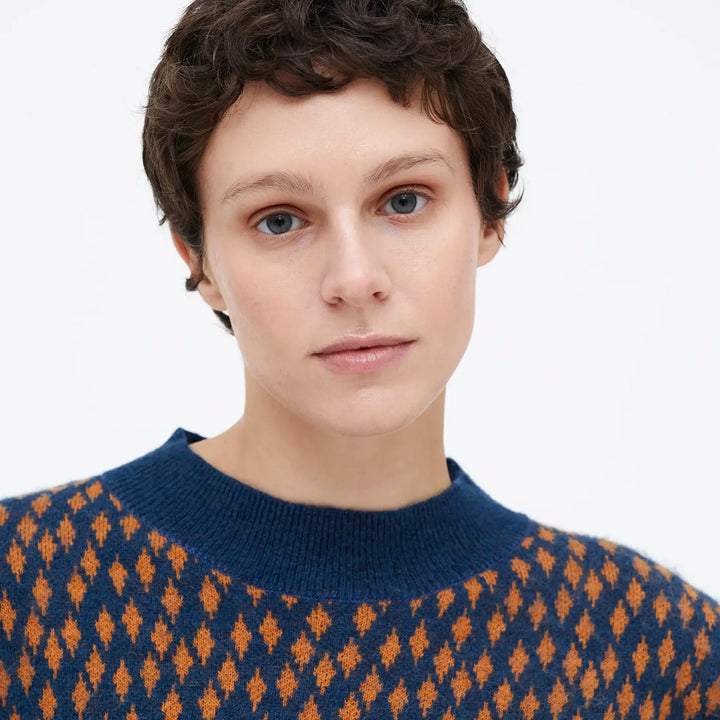 JERSEY - Wild Pony, Jacquard estampado Rain.