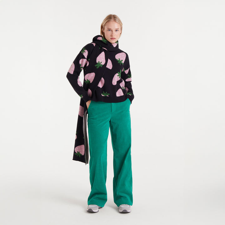 JERSEY - Compañía Fantástica, Punto jacquard Morango