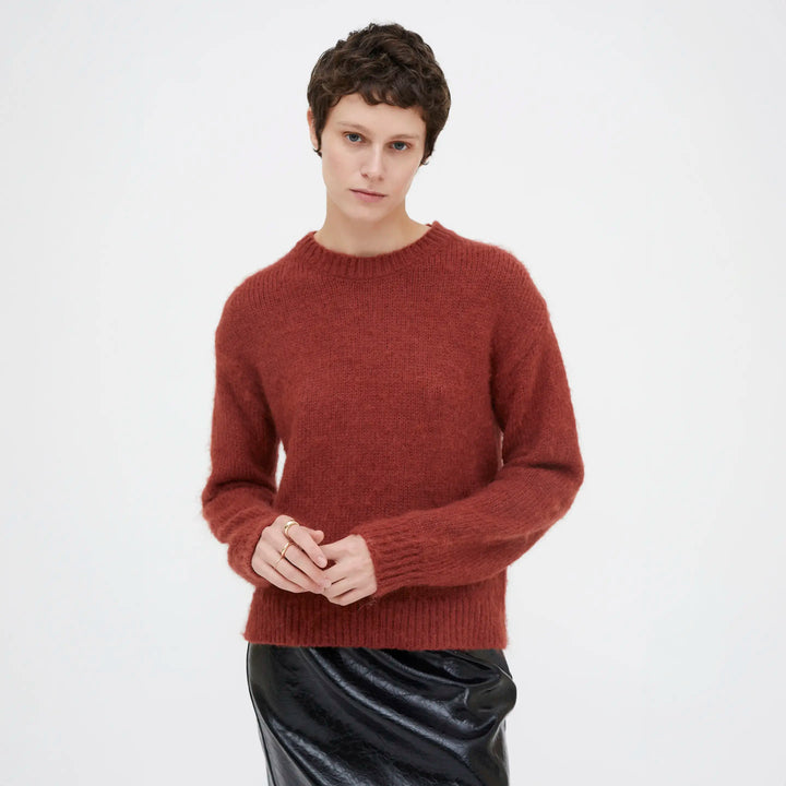 JERSEY - Wild Pony, Punto suave marrón.