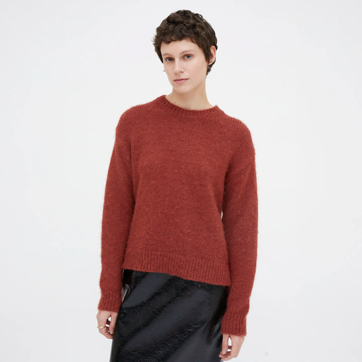 JERSEY - Wild Pony, Punto suave marrón.