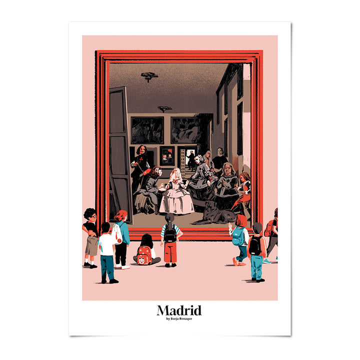 ILUSTRACIÓN - Borja Bonaque, Meninas