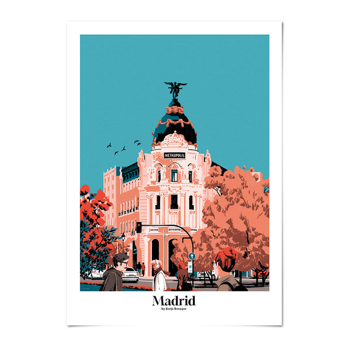 ILUSTRACIÓN - Borja Bonaque, Metrópolis
