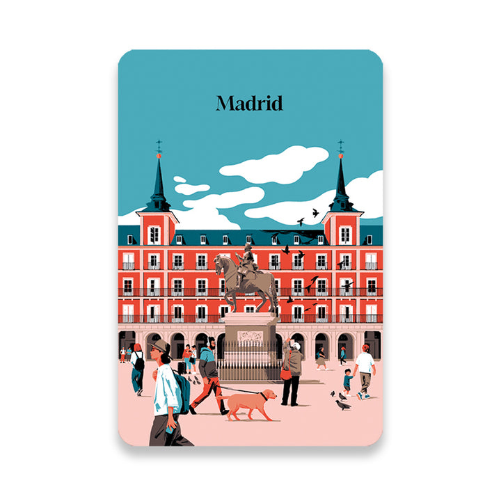 ILUSTRACIÓN - Borja Bonaque, Plaza Mayor