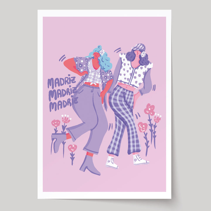 ILUSTRACIÓN - Srta. Poppy, Las Chulapas de Madrid