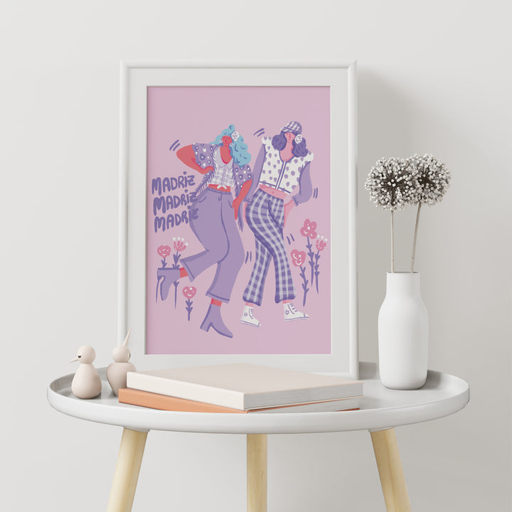 ILUSTRACIÓN - Srta. Poppy, Las Chulapas de Madrid