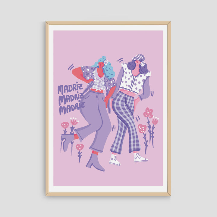 ILUSTRACIÓN - Srta. Poppy, Las Chulapas de Madrid