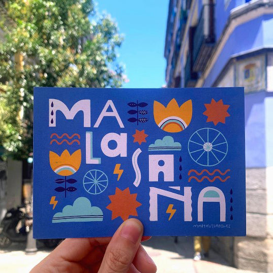 POSTAL - Marta Velázquez, Malasaña