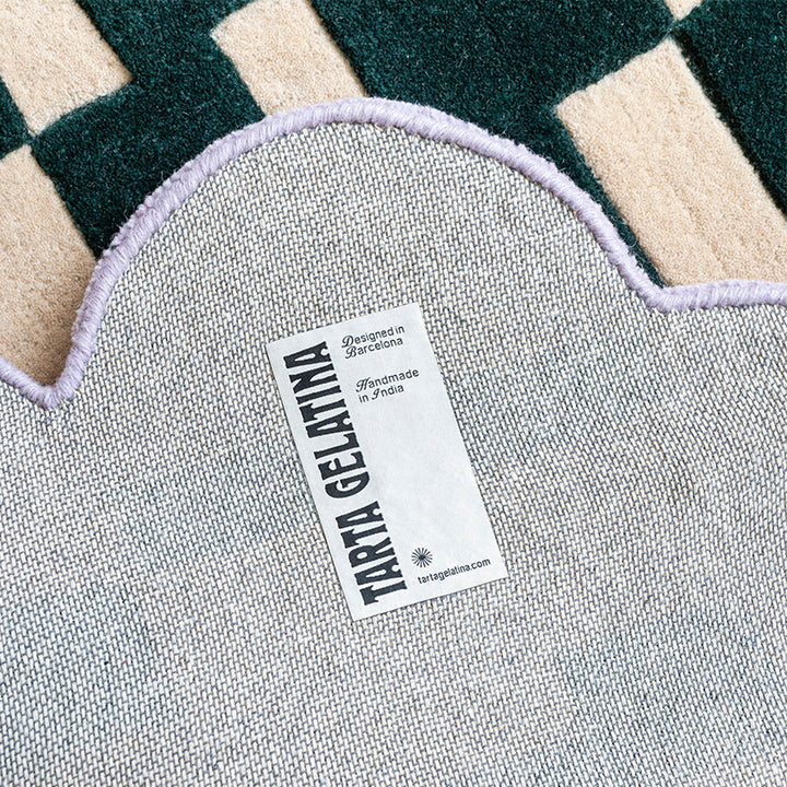 ALFOMBRA - Tarta Gelatina, Margarita Dark Green