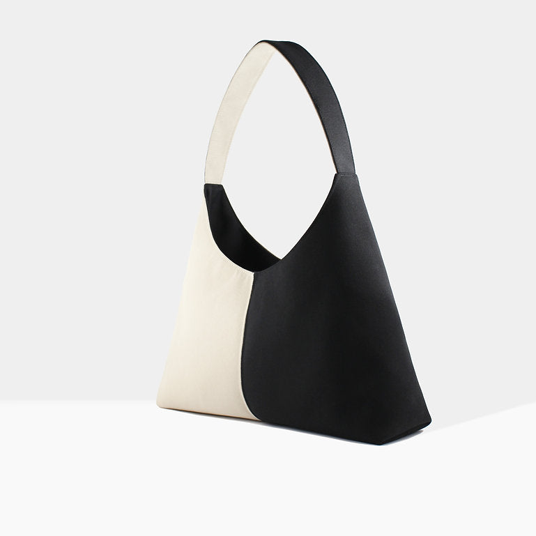 BOLSO - Reliée, Maxi Bea Blanco y Negro