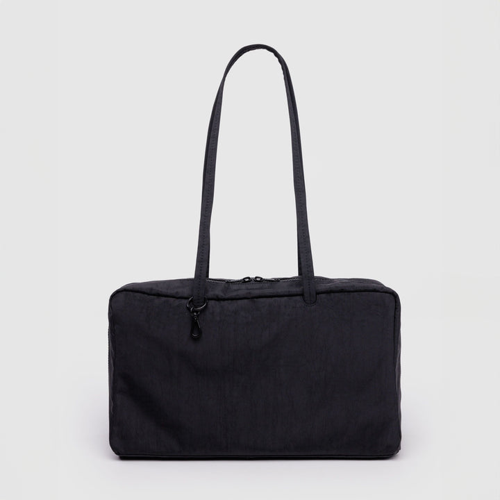BOLSO - Baggu, Black Medium Nylon Bowler Bag