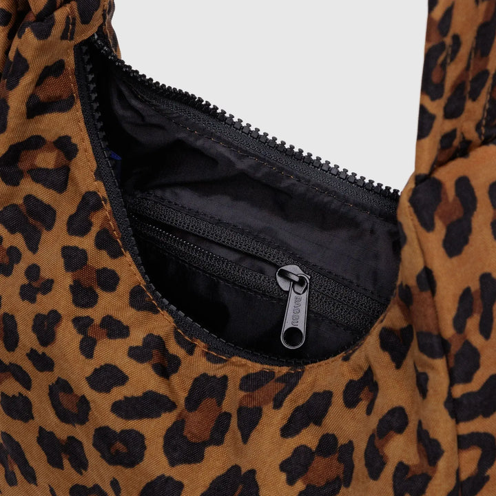 BOLSO - Baggu, Mini Nylon Shoulder Bag Leopard