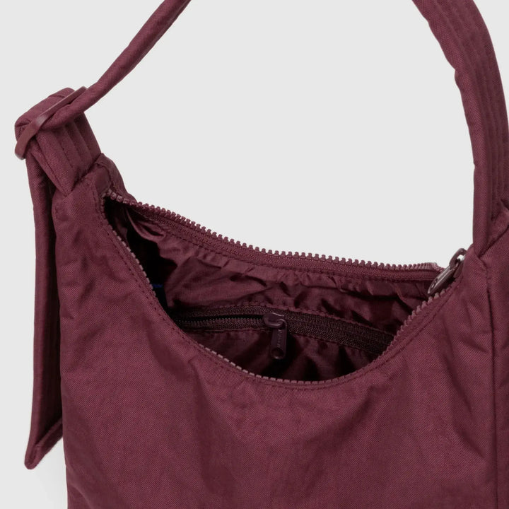 BOLSO - Baggu, Mini Nylon Shoulder Bag Mahogany