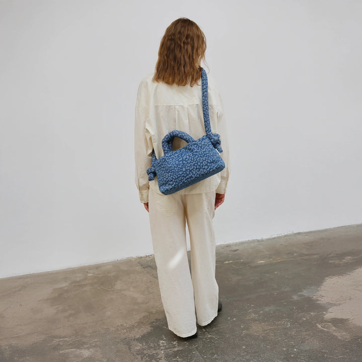BOLSO - Ölend, Mini Ona Leopard Denim