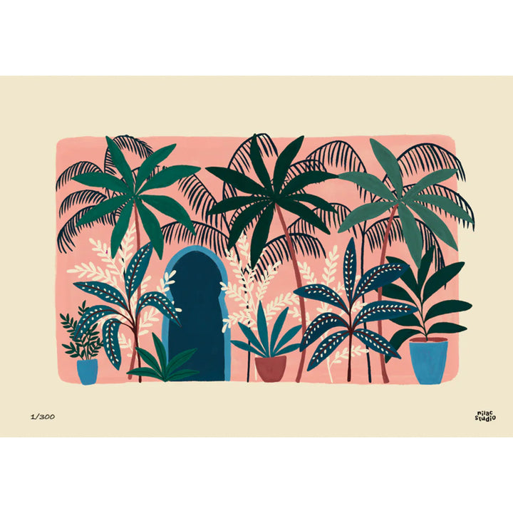 ILUSTRACIÓN - Nilac Studio, Lush Garden