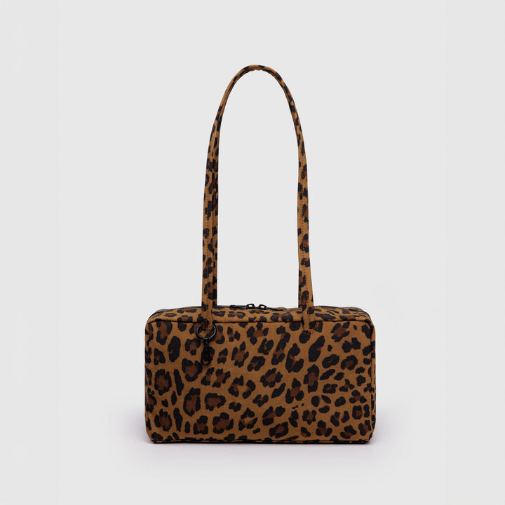 BOLSO - Baggu, Leopard Nylon Bowler Bag