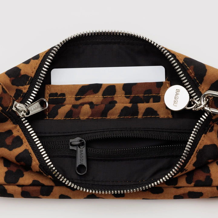 BOLSO - Baggu, Nylon Pochette Leopard