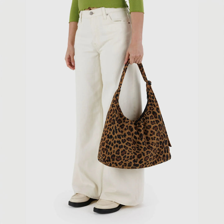 BOLSO - Baggu, Nylon Shoulder Bag Leopard