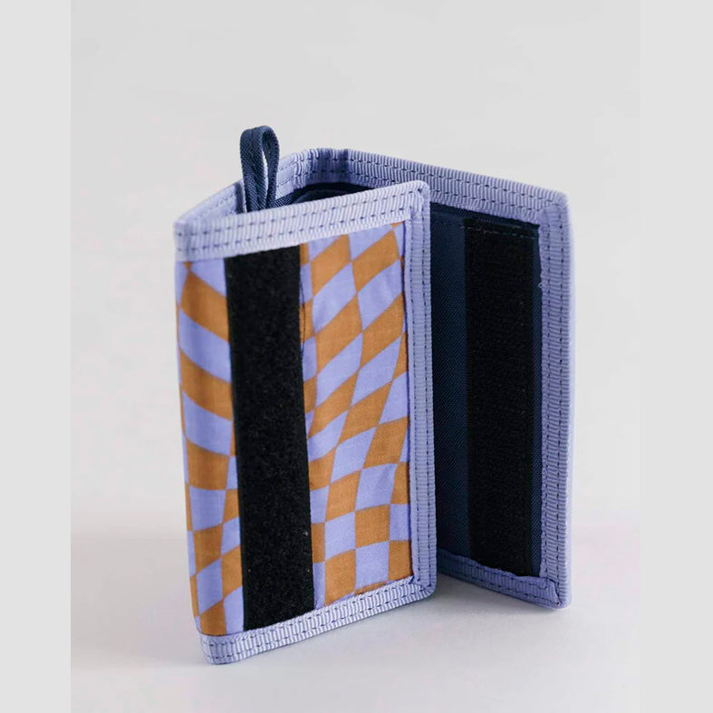 CARTERA - Baggu, Lavender Trippy Checker
