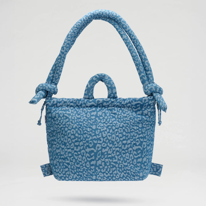 BOLSO - Ölend, Ona Soft Bag Leopard Denim