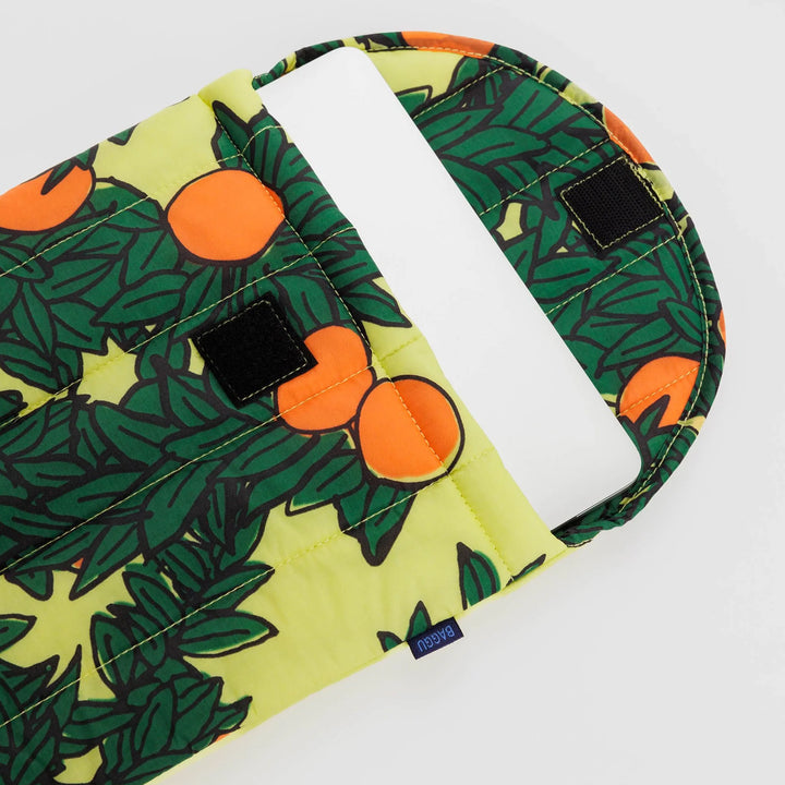 FUNDA DE PORTÁTIL 13''/14" - Baggu, Orange Tree Yellow