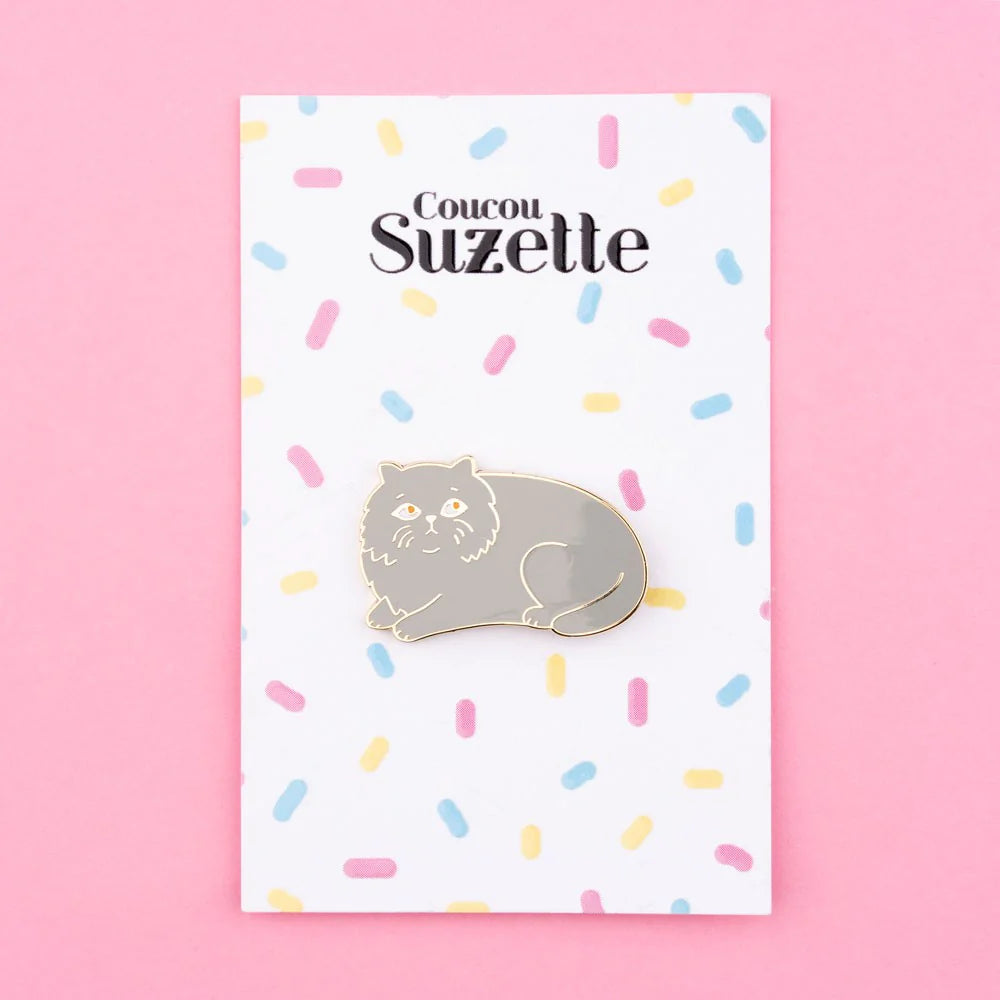 PIN - Coucou Suzette, Gato Gris