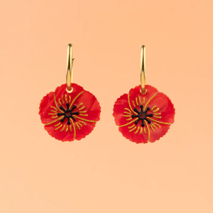 PENDIENTES - Coucou Suzette, Amapolas