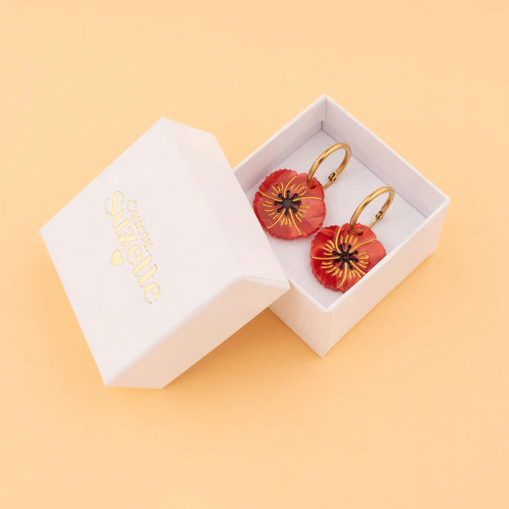 PENDIENTES - Coucou Suzette, Amapolas