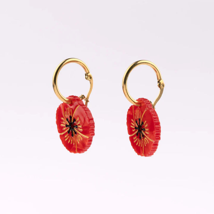 PENDIENTES - Coucou Suzette, Amapolas