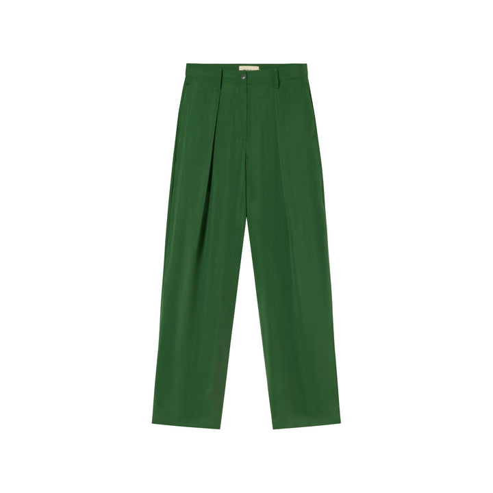 PANTALÓN - Thinking Mu, Verde Cupro Cirila
