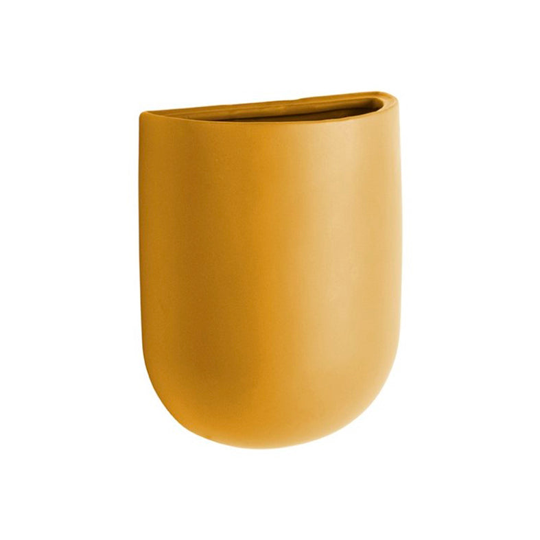 MACETERO PARED - Present Time, Oval mostaza