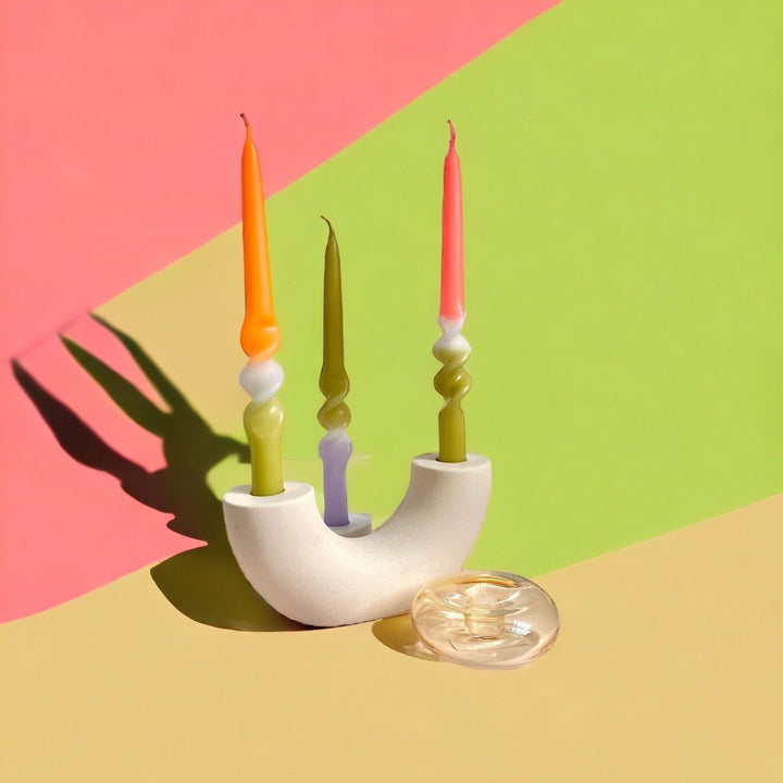 SET 3 VELAS - Pink Stories, Starless Whisper Dip Dye Swirl