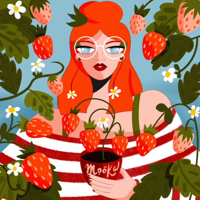 ILUSTRACIÓN - Mooka, Strawberry Girl