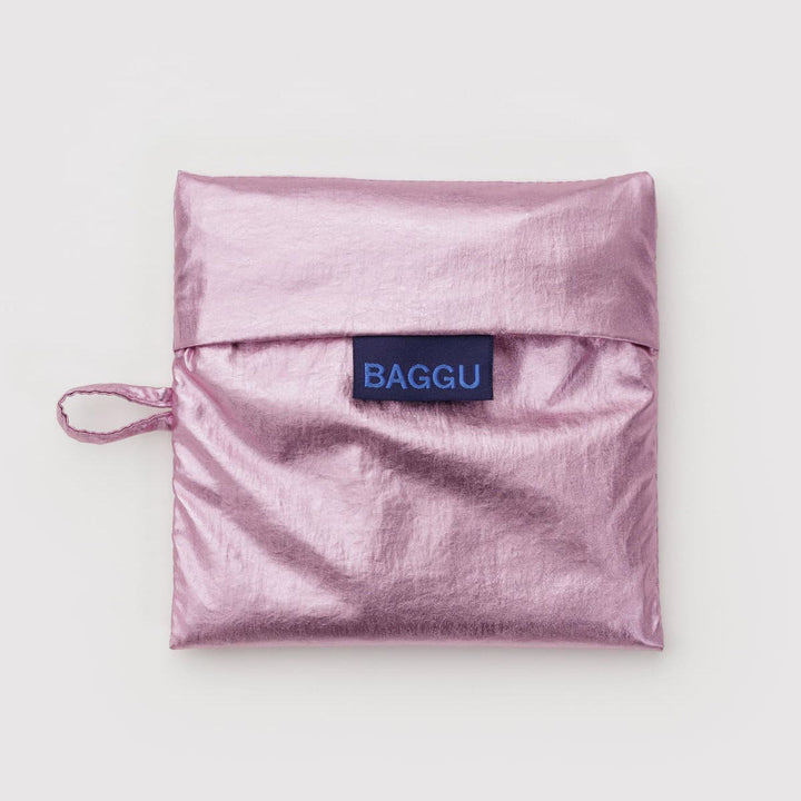 TOTE BAG - Baggu, Blush Metallic