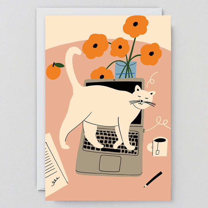 TARJETA FELICITACIÓN - Wrap Magazine, Stop Working