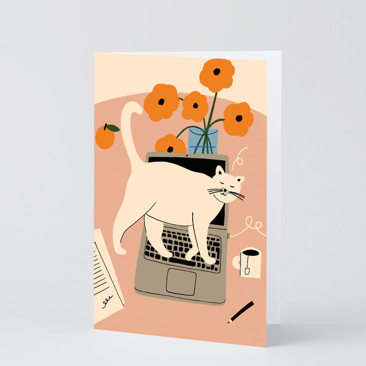 TARJETA FELICITACIÓN - Wrap Magazine, Stop Working