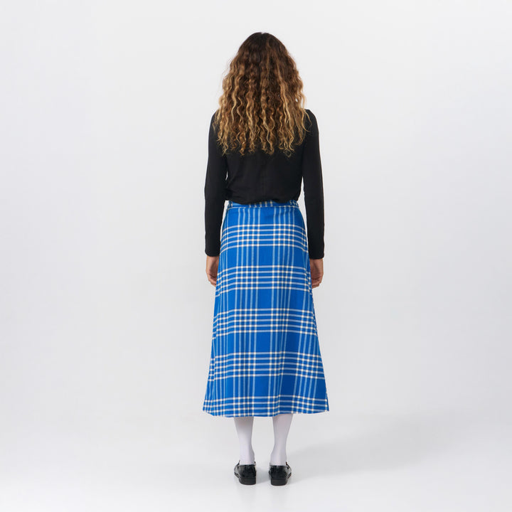 FALDA - Suite13Lab, Tomir Flannel Check Blue