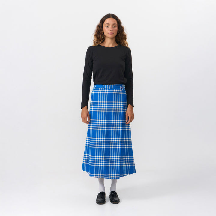 FALDA - Suite13Lab, Tomir Flannel Check Blue
