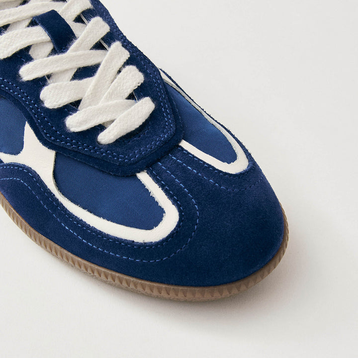 ZAPATILLAS - Alohas, Rife de Cuero Azul Brillante