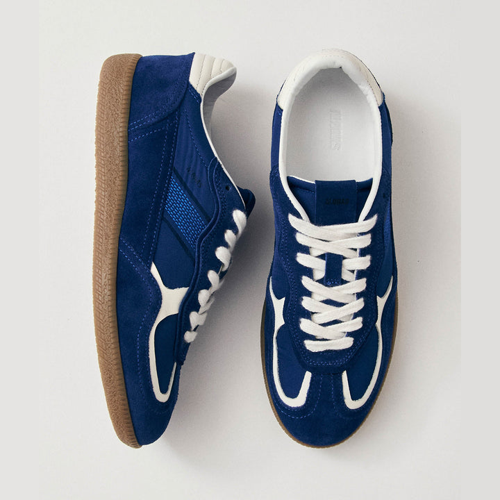 ZAPATILLAS - Alohas, Rife de Cuero Azul Brillante