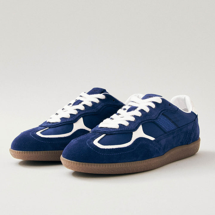 ZAPATILLAS - Alohas, Rife de Cuero Azul Brillante