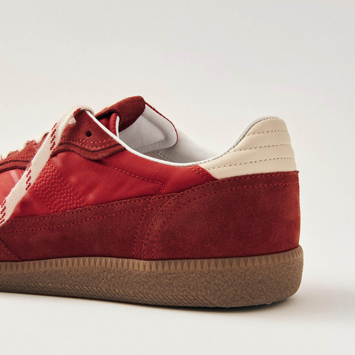 ZAPATILLAS - Alohas, Rife de Cuero Rojo Brillante