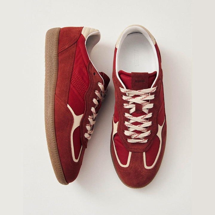 ZAPATILLAS - Alohas, Rife de Cuero Rojo Brillante