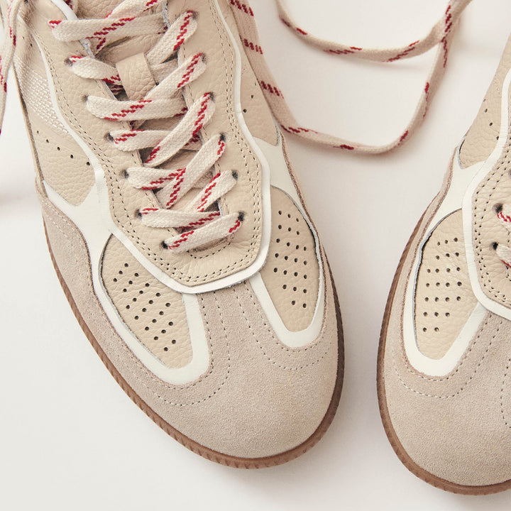 ZAPATILLAS - Alohas, Rife de Cuero color Crema