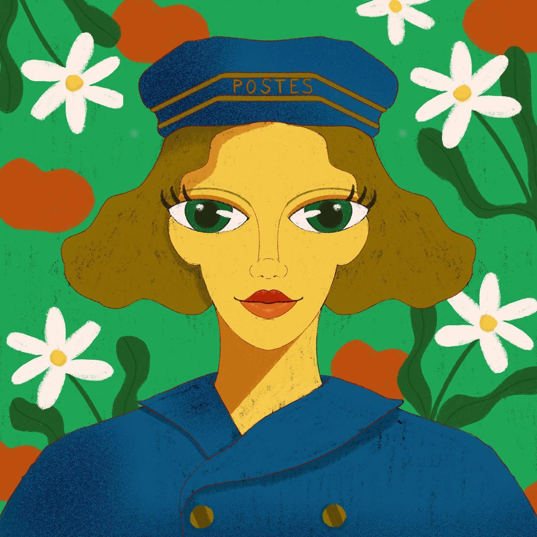 ILUSTRACIÓN - Mooka, The postwoman of Van Gogh