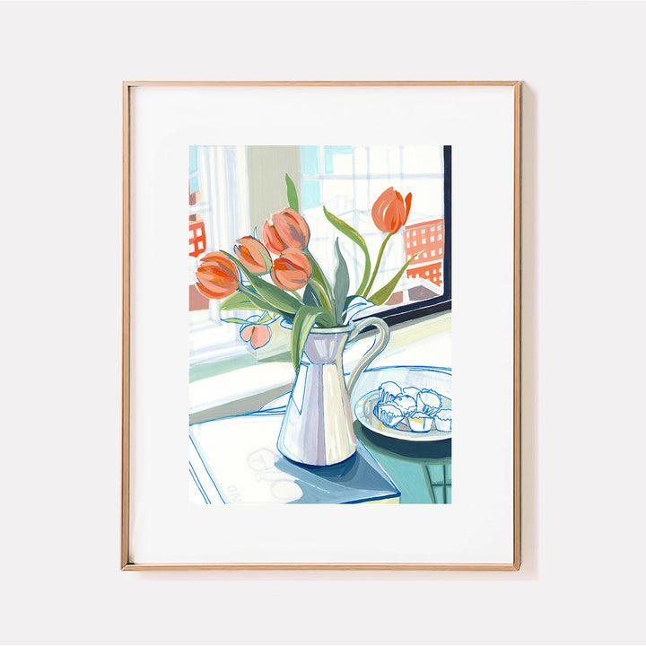 ILUSTRACIÓN - Anissa Riviere, Tulips