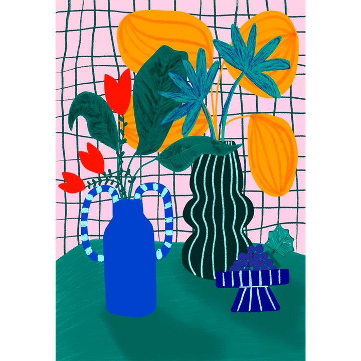 ILUSTRACIÓN - Teresa Rego, Tulips & Grapes