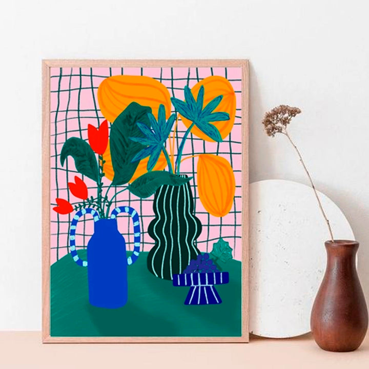 ILUSTRACIÓN - Teresa Rego, Tulips & Grapes