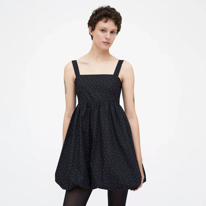 VESTIDO - Wild Pony,  Corto negro popelín