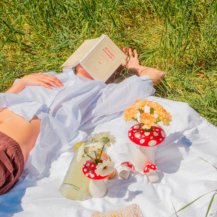 JARRÓN - Doiy, Amanita grande