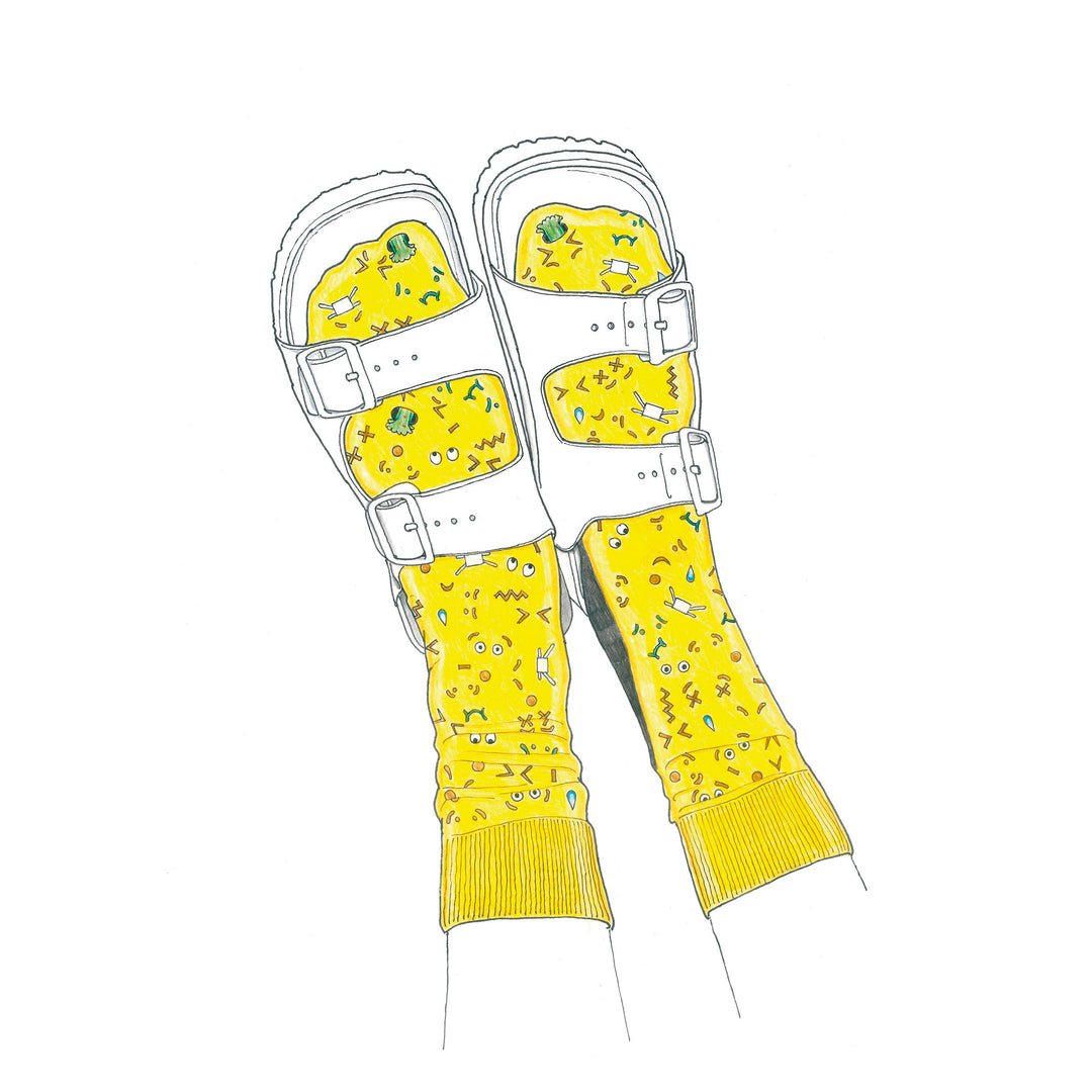 ILUSTRACIÓN - Ave Félix, Sock it and see